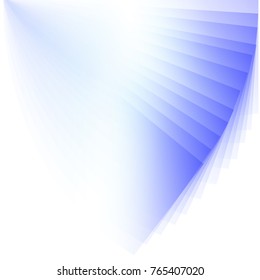 Blue abstract curve background with copy space.Modern design template for web site,digital presentation,cover and magazine.Wavy concept for brochure and space for white text. Low poly graphic design