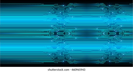blue abstract cyber future technology concept background