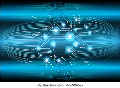 blue abstract cyber future technology concept background, illustration, circuit, binary code. move motion speed. sci-fi. pixel
