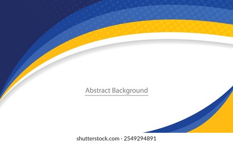 Blue abstract design layout template. brochure design, flyer, magazine cover. social media cover ads banner, invitation card. wave banner template. vector illustration