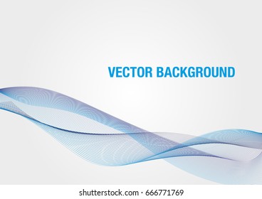 blue abstract design on grey background