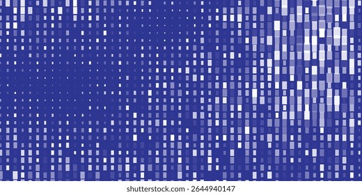 Blue Abstract Digital Background with Pixelated Geometric Pattern eps10