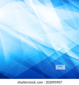Blue abstract digital background. Vector