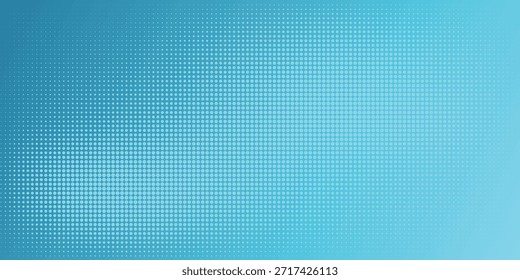 Fundo de meio-tom pontilhado abstrato azul para projetos de design técnico e de marca criativa apresentações Gráficos Web eps10