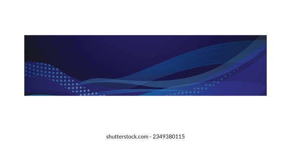 Blue abstract dynamic wavy and grunge halftone banner and poster background