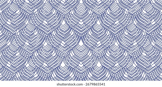 Blue abstract feather pattern background. Vector abstract backgrounds for posters, flyers, digital boards, fabric, and concept design.