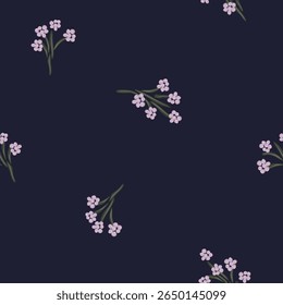Diseño inconsútil floral Abstractas azul del modelo para los textiles, los gráficos, los fondos y las artes de la moda