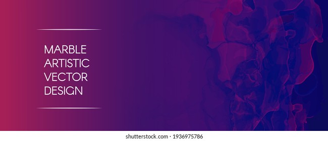 Blue Abstract Flow Background. Alcohol Inks Paint Template. Creative Flow Background. Dynamic Fluid Texture. Modern Gradient Marble. Flow Background. Purple Graphic Motion. Minimal Liquid Banner.