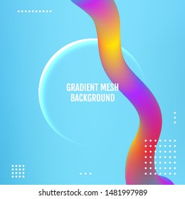 Blue Abstract fluid color pattern Blue Minimalistic design,modern diagonal abstract background.