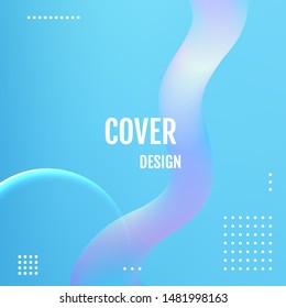 Blue Abstract fluid color pattern Blue Minimalistic design,modern diagonal abstract background.