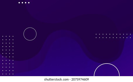 Ola fluida del Resumen Azul. Composición de formas fluidas con gradientes de moda. Vector Eps10