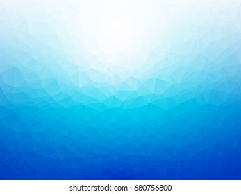 blue abstract geometric background