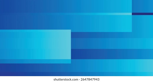 Blue abstract geometric background with circular. geometric shape rectangle. vector illustration