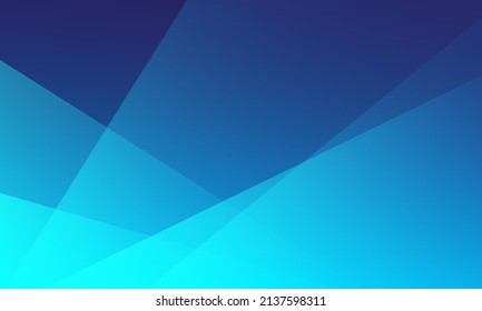 Blue abstract geometric background. Dynamic shapes composition. Vector illustration