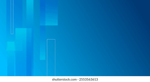 Blue abstract geometric background with dynamic shapes. Perfect for modern designs, banners, posters, digital artwork, and creative projects.