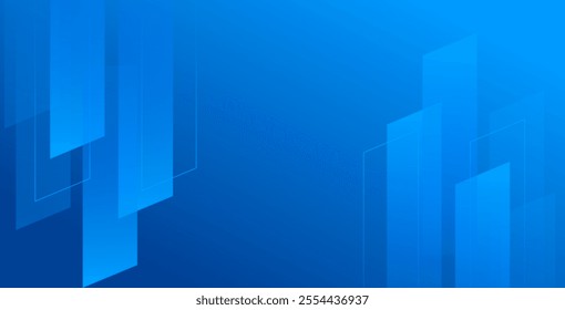 Blue abstract geometric background with dynamic shapes. Perfect for modern designs, banners, posters, digital artwork, and creative projects.