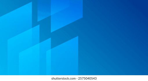 Blue abstract geometric background with dynamic shapes. Perfect for modern designs, banners, posters, digital artwork, and creative projects.