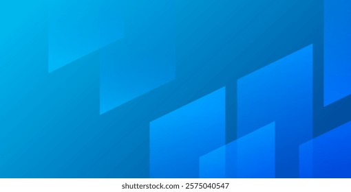 Blue abstract geometric background with dynamic shapes. Perfect for modern designs, banners, posters, digital artwork, and creative projects.