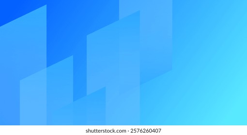 Blue abstract geometric background with dynamic shapes. Perfect for modern designs, banners, posters, digital artwork, and creative projects.
