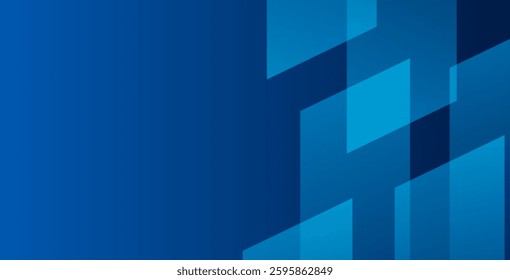 Blue abstract geometric background with dynamic shapes. Perfect for modern designs, banners, posters, digital artwork, and creative projects.