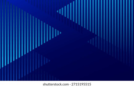 Blue abstract geometric background. Dynamic shapes composition. Eps10 vector