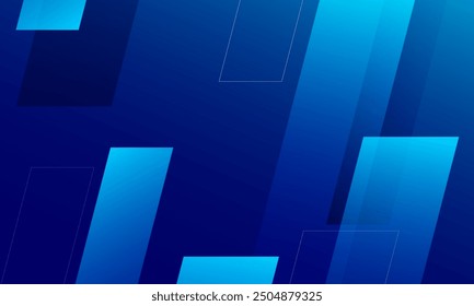 Blue abstract geometric background. Eps10 vector