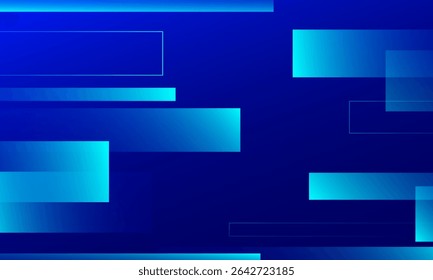 Blue abstract geometric background. Eps10 vector
