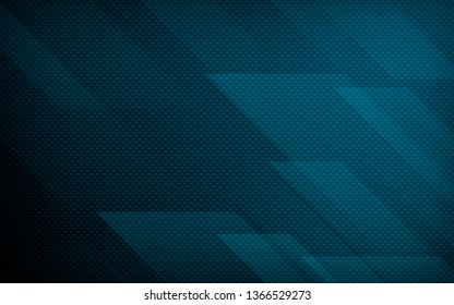 Blue abstract geometric background. Modern shape concept.