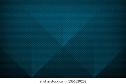 Blue abstract geometric background. Modern shape concept.