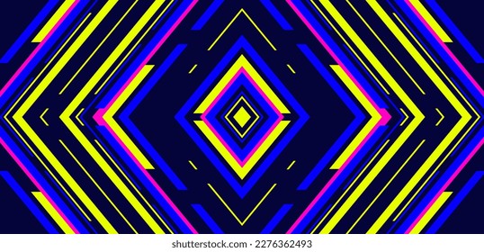 
blue abstract geometric background. Modern shape concept. for gaming banner, sport theme