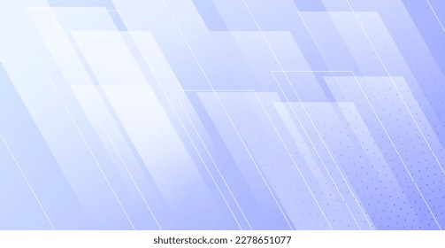 blue abstract geometric background. modern light shape concept. eps10 vector