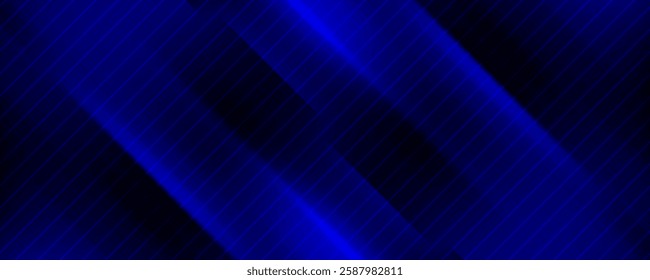 Blue abstract geometric background. Suit for business,