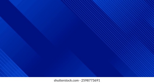 Blue abstract geometric background. Suit for business, institution, conference, party