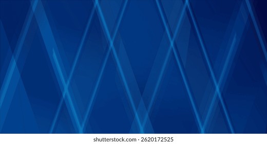 Blue abstract geometric background. Suit for business, institution, conference, party, Vector modern