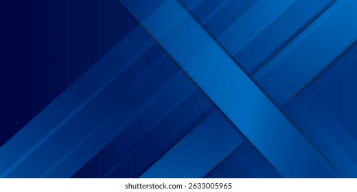 Blue abstract geometric background. Suit for business, institution, conference, party, Vector illustration