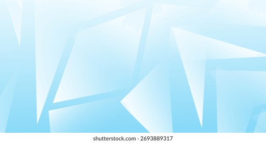 Fondo geométrico Abstractas azul con triángulos y gradiente suave para el ilustrador moderno del design.Vector eps10