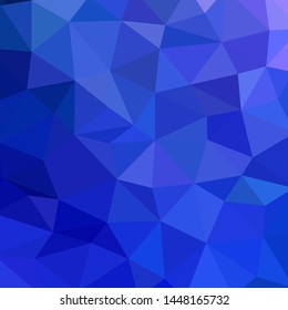 blue abstract geometric background. triangular design. polygonal style
