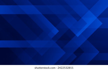 Fondo geométrico abstracto azul. Ilustración del vector