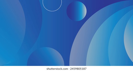 Blue abstract geometric background. Vector illustration abstract vector