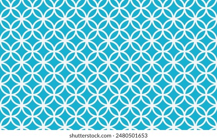 Blue abstract geometric background. Vector Illustration