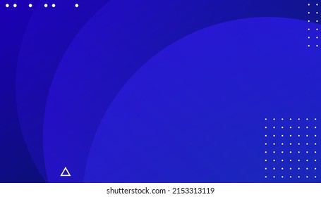 Blue Abstract Geometric Circle Shape. Circle shapes composition. 
Modern and Creative design in EPS10 vector illustration