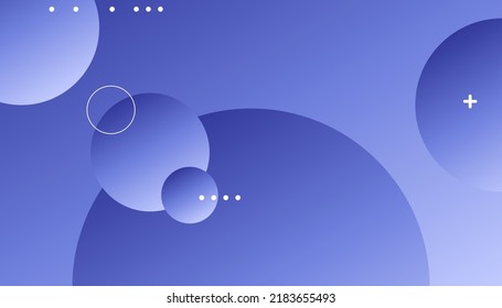 Blue Abstract Geometric Circle Shape. Multi color circle background. Modern abstract background with geometric shapes and lines. Eps10 Vector

