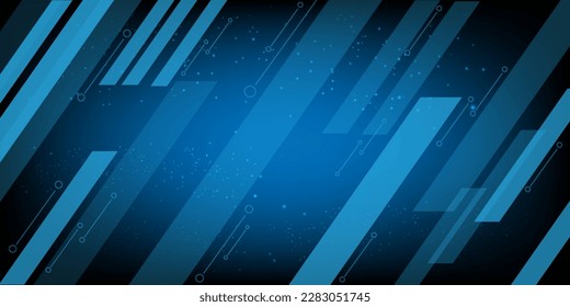 blue abstract geometric dynamic  for business finance and technology background