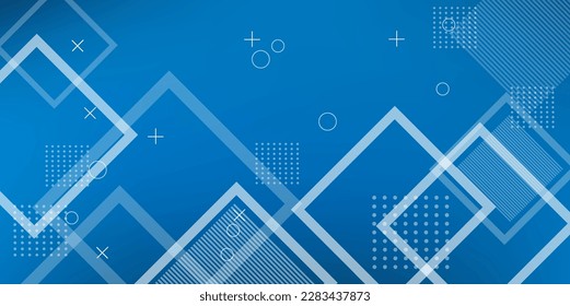 blue abstract geometric dynamic  for business finance and technology background