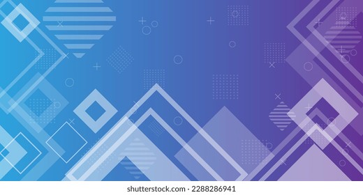 blue abstract  geometric dynamic  for business finance and technology gradient background