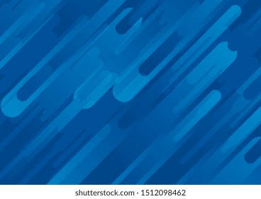 Blue abstract geometric minimal hi-tech background. Vector design