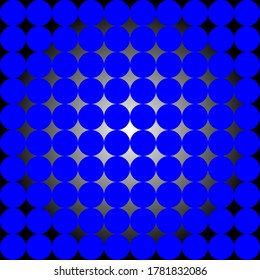 Fondo geométrico moderno abstracto azul. Ilustración vectorial.