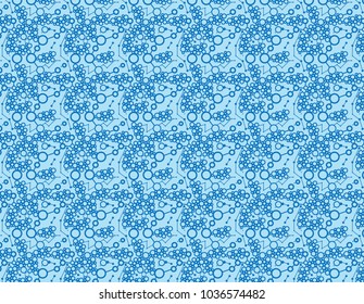Blue Abstract geometric pattern Vector background