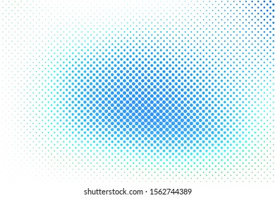 Blue abstract geometric patterns vector background illustration.