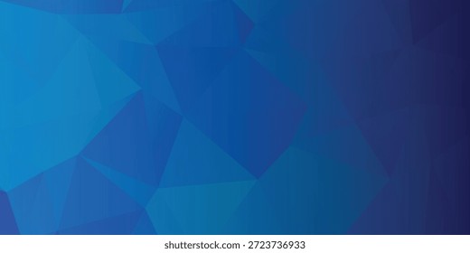 Fondo geométrico Abstractas azul del polígono para la tecnología, el diseño, los proyectos Corporativas y las presentaciones visuales de la marca del Fondo de pantalla